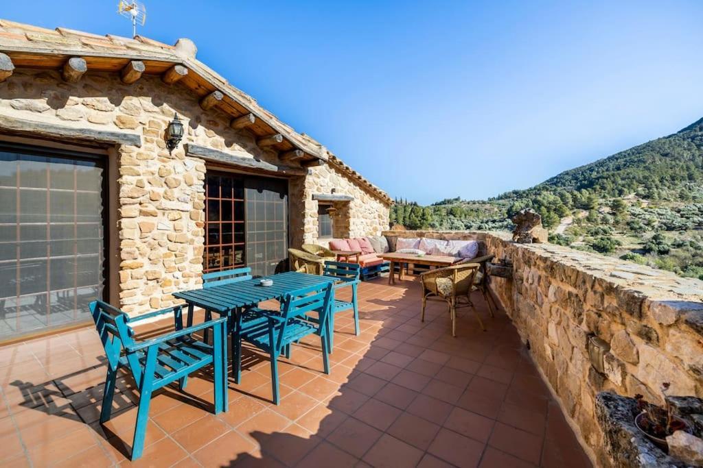Can Miquelo - Casa Rural 16 Hostes Prat de Comte Exterior foto
